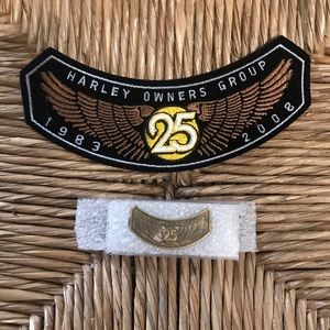 Harley-Davidson HOG 2008 Rocker Patch & Pin Set